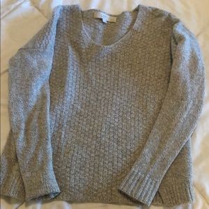 Grey wool sweater